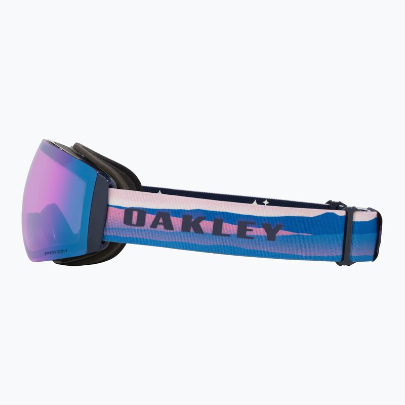 Lyžiarske okuliare Oakley Flight Deck Pro M Mikaela shiffrin sig/prizm iced/prizm sapphire 6