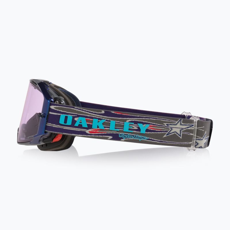 Cyklistické okuliare Oakley Airbrake MTB Troy Lee Designs grey/prizm clear 4