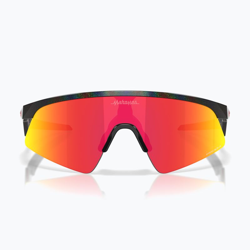 Detské slnečné okuliare Oakley Resistor Sweep dark galaxy/prizm ruby 2