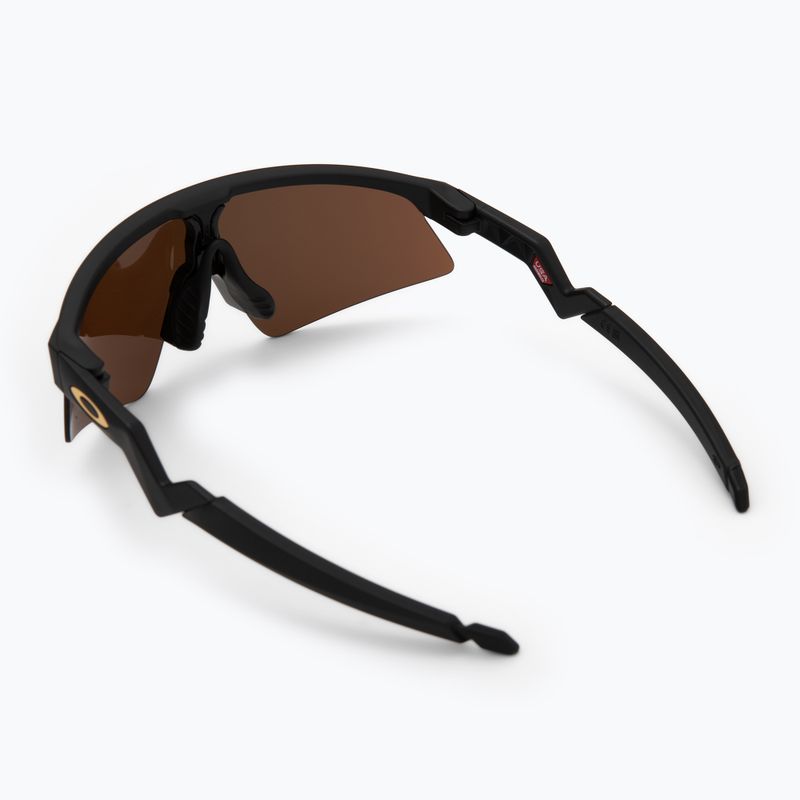 Detské slnečné okuliare Oakley Resistor Sweep polished matte black/prizm 24k 2