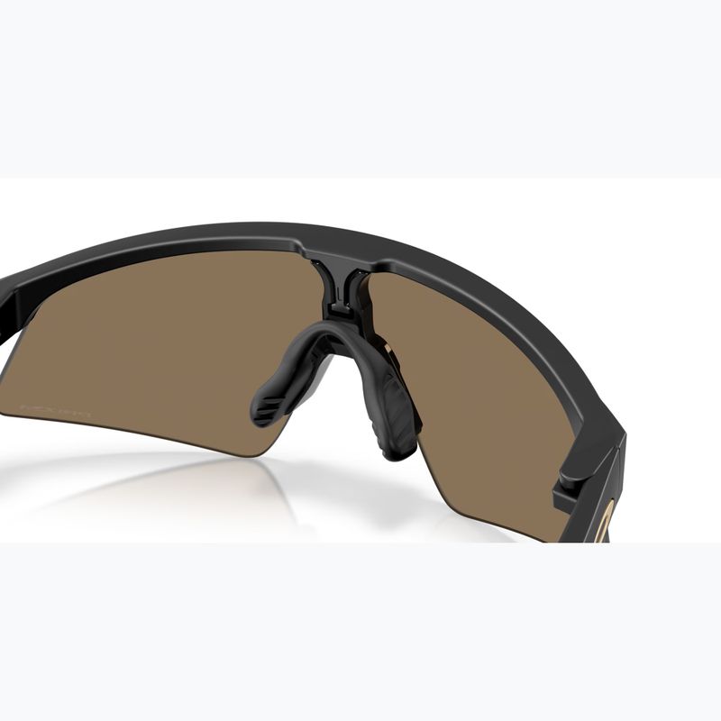 Detské slnečné okuliare Oakley Resistor Sweep polished matte black/prizm 24k 7