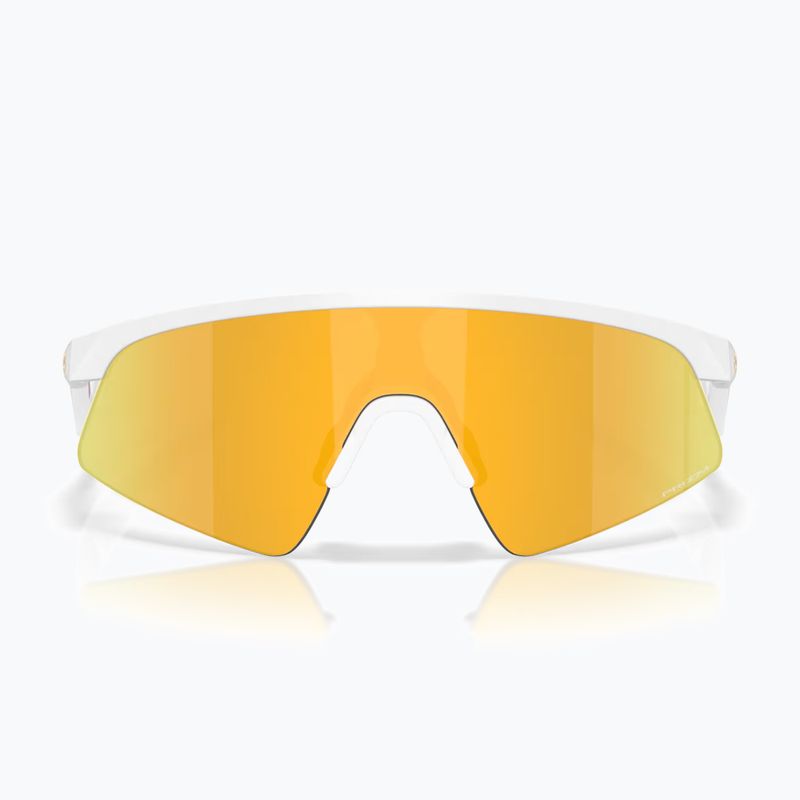 Detské slnečné okuliare Oakley resistor sweep matte white/Prizm 24K 2