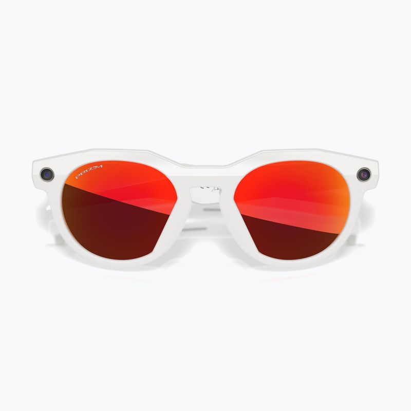 Okuliare s kamerou Oakley Meta HSTN warm grey/prizm ruby 2