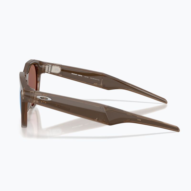 Okuliare s kamerou Oakley Meta HSTN brown smoke/prizm deep water polarized 6