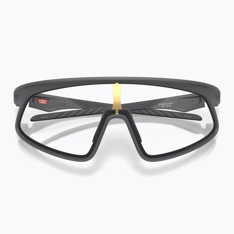 Slnečné okuliare Oakley RSLV 141 matte carbon/clear to black iridium photo 5