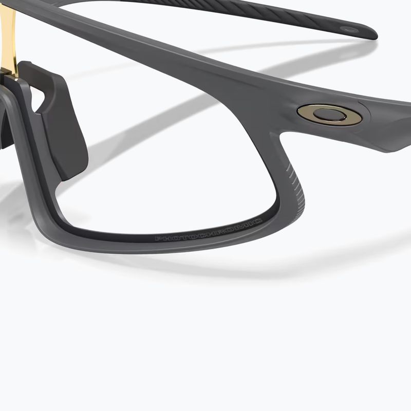 Slnečné okuliare Oakley RSLV 141 matte carbon/clear to black iridium photo 6