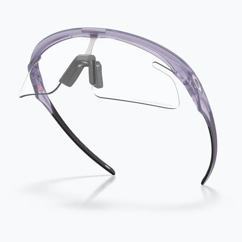 Slnečné okuliare Oakley RSLV Lite matte trans lilac/clear to black iridium photo 4