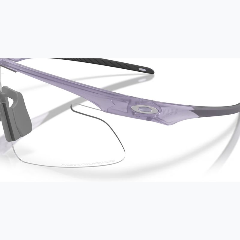 Slnečné okuliare Oakley RSLV Lite matte trans lilac/clear to black iridium photo 6