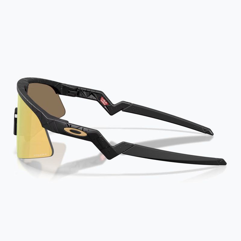 Detské slnečné okuliare Oakley Resistor Sweep matte black splatter/prizm 24k 3