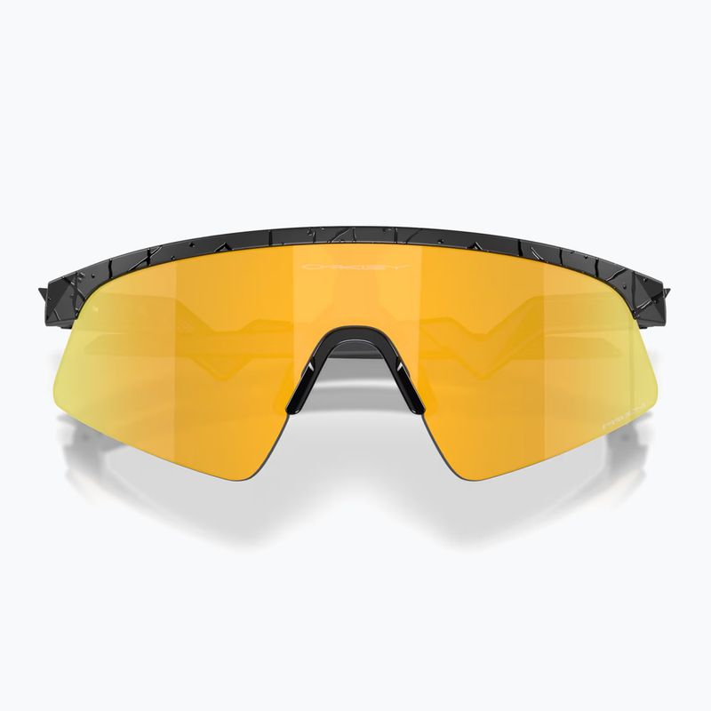 Detské slnečné okuliare Oakley Resistor Sweep matte black splatter/prizm 24k 5
