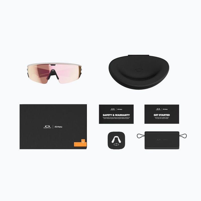 Slnečné okuliare Oakley Meta Vanguard white/prizm rose gold 7