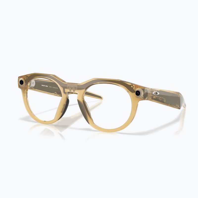 Okuliare s kamerou Oakley Meta HSTN light curry/transitions brown 4
