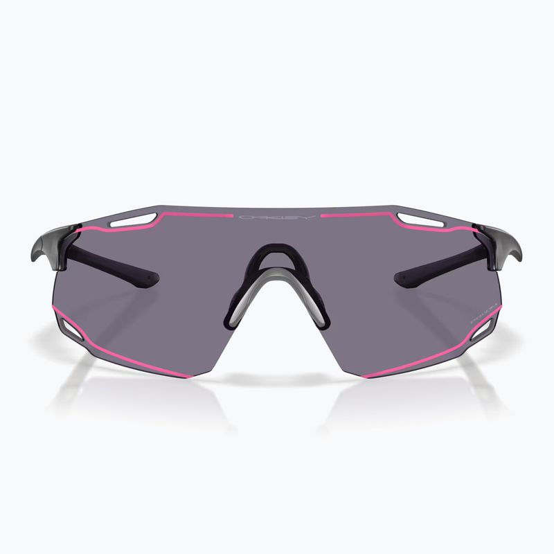 Slnečné okuliare Oakley Cybr Dyno matte grey smoke/prizm grey with pink ink 2