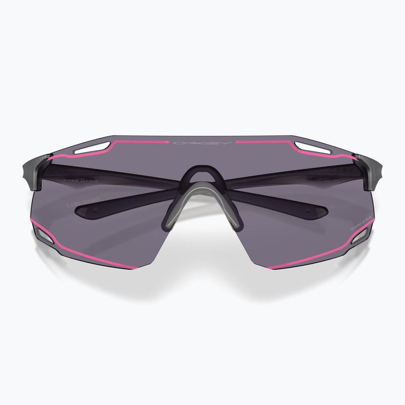 Slnečné okuliare Oakley Cybr Dyno matte grey smoke/prizm grey with pink ink 3