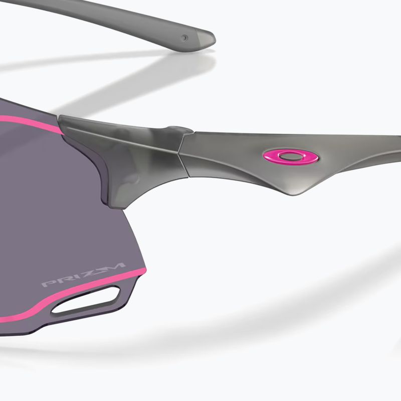 Slnečné okuliare Oakley Cybr Dyno matte grey smoke/prizm grey with pink ink 6