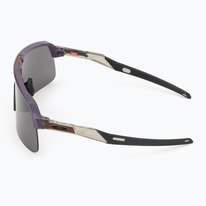 Slnečné okuliare Oakley Sutro Lite matte aubergine/prizm grey 4