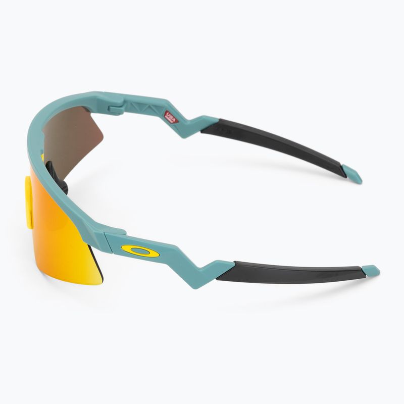 Detské slnečné okuliare Oakley Resistor Sweep matte pacific/prizm ruby 4