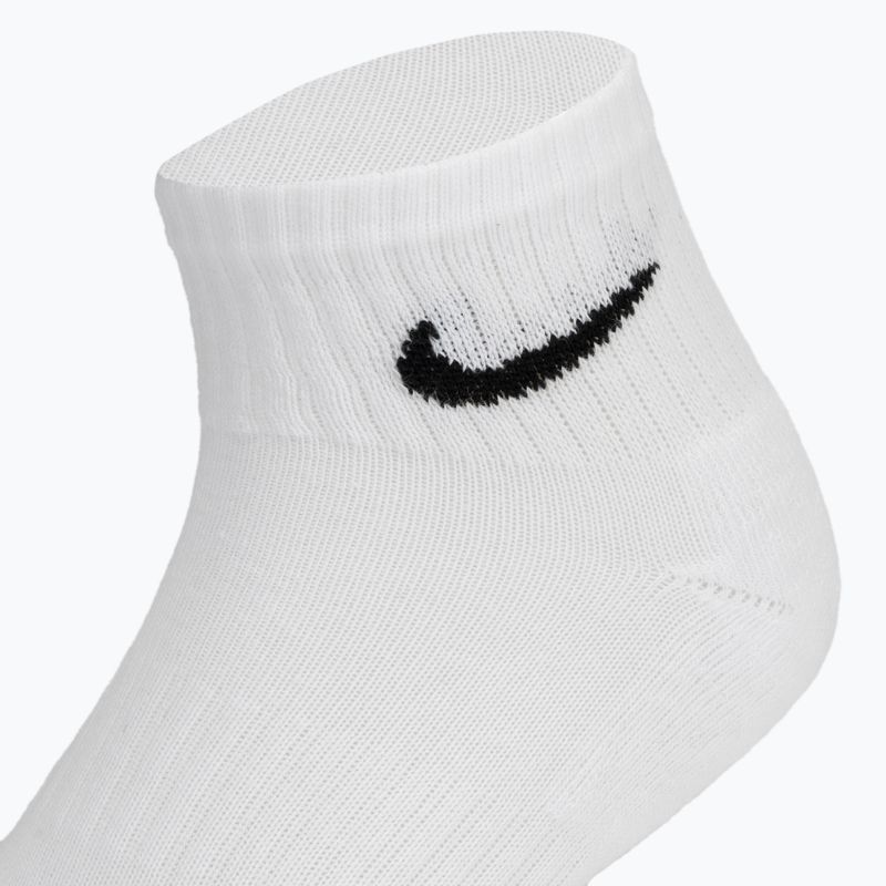 Ponožky Nike Everyday Cushioned Ankle 3 pary white/black 4
