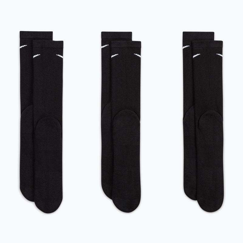 Ponožky Nike Everyday Plus Cushioned 3 páry black/white 5