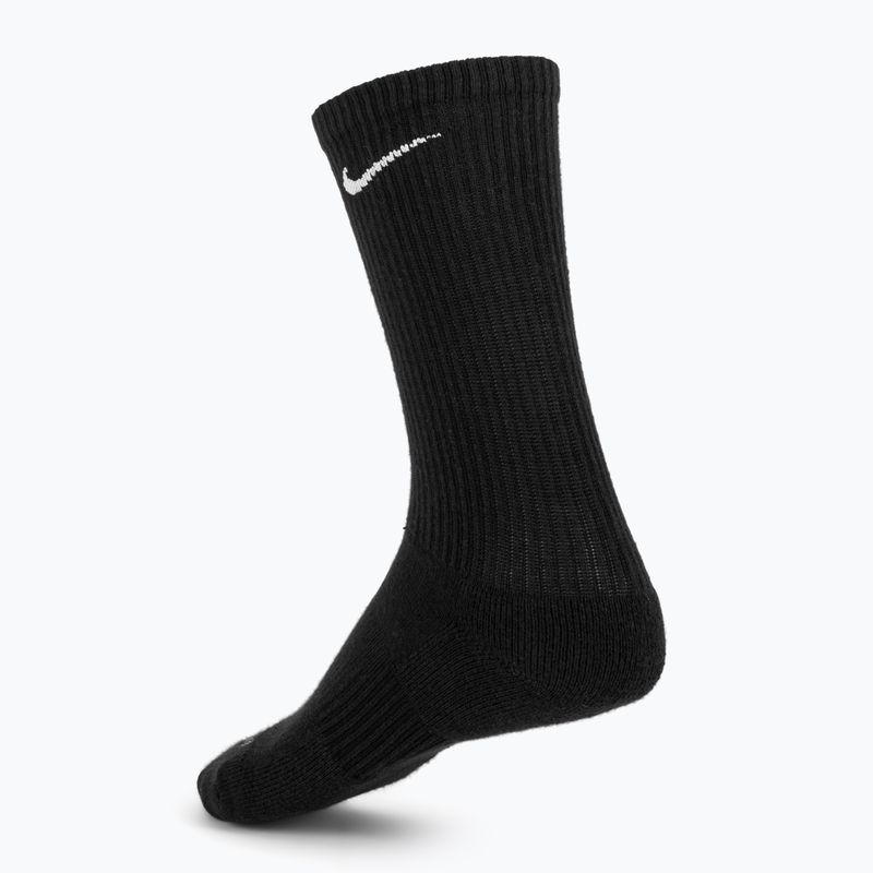Ponožky Nike Everyday Plus Cushioned 3 páry black/white 2
