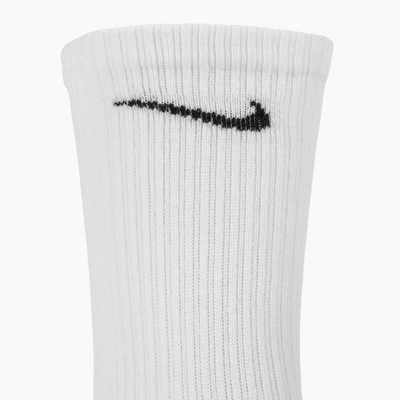 Ponožky Nike Everyday Plus Cushioned 3 páry white/black 3