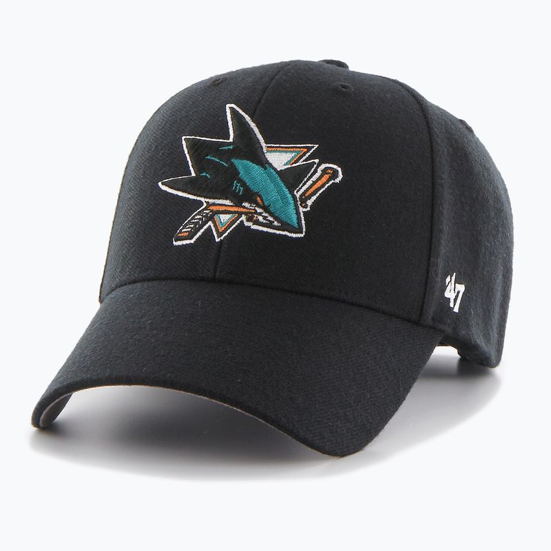 47 Značka NHL San Jose Sharks MVP baseballová čiapka čierna