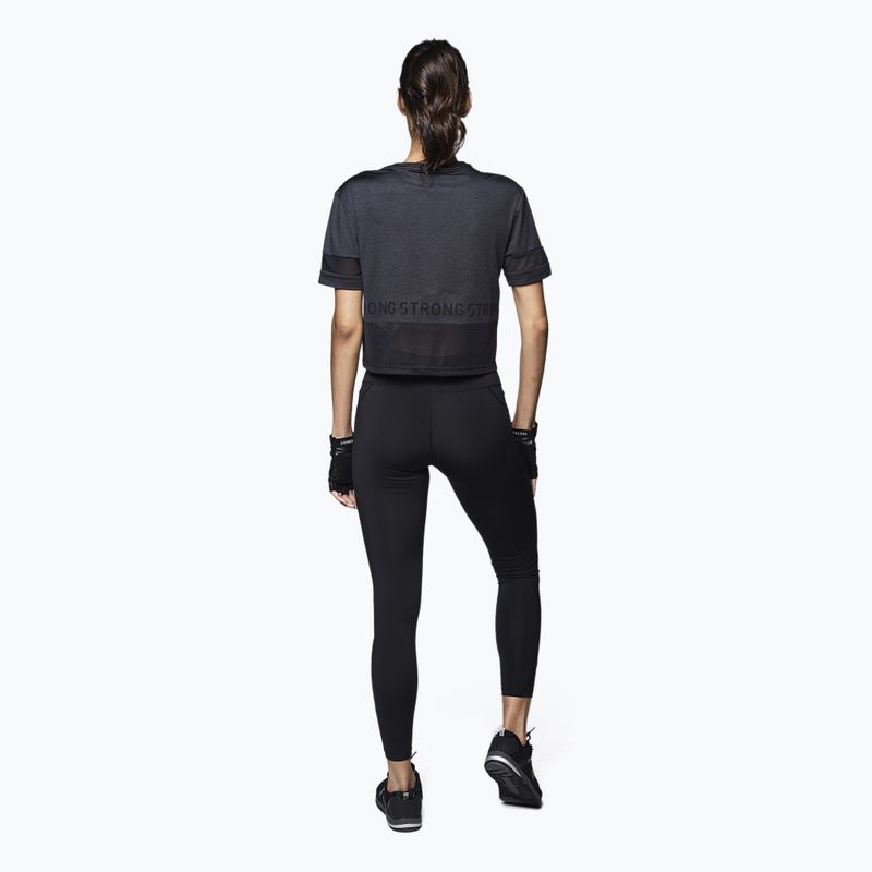 Dámske tréningové tričko STRONG ID Varsity Style Knit black Z1T02351 4