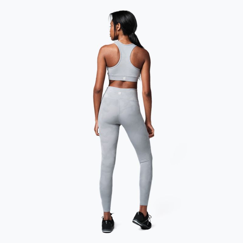 Dámske tréningové legíny STRONG ID sivé reflexné Z1B01245 4