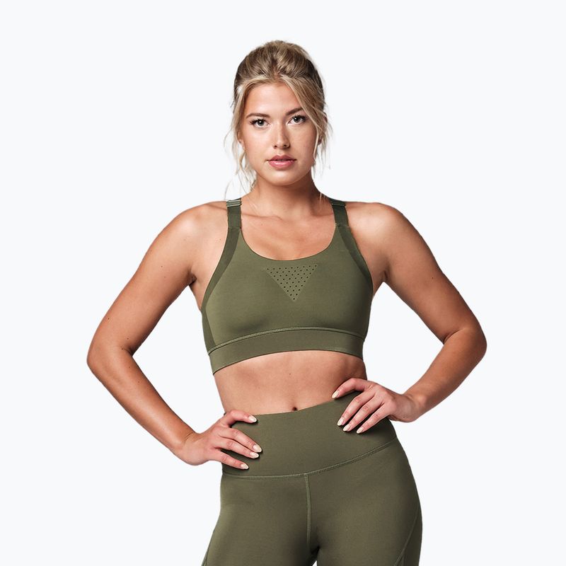 STRONG ID Aktívna fitness podprsenka zelená Z1T02509