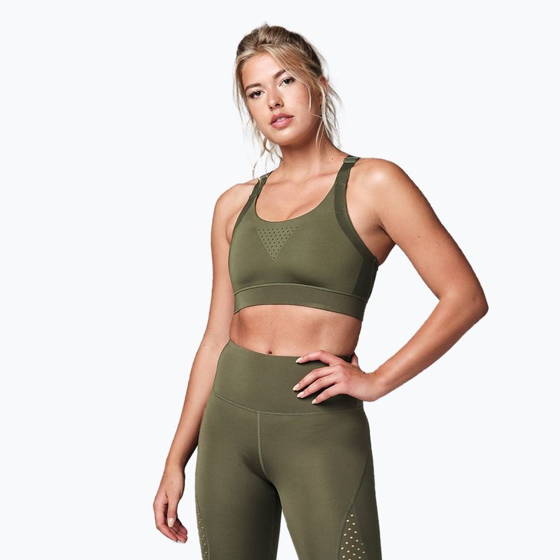 STRONG ID Aktívna fitness podprsenka zelená Z1T02509 2