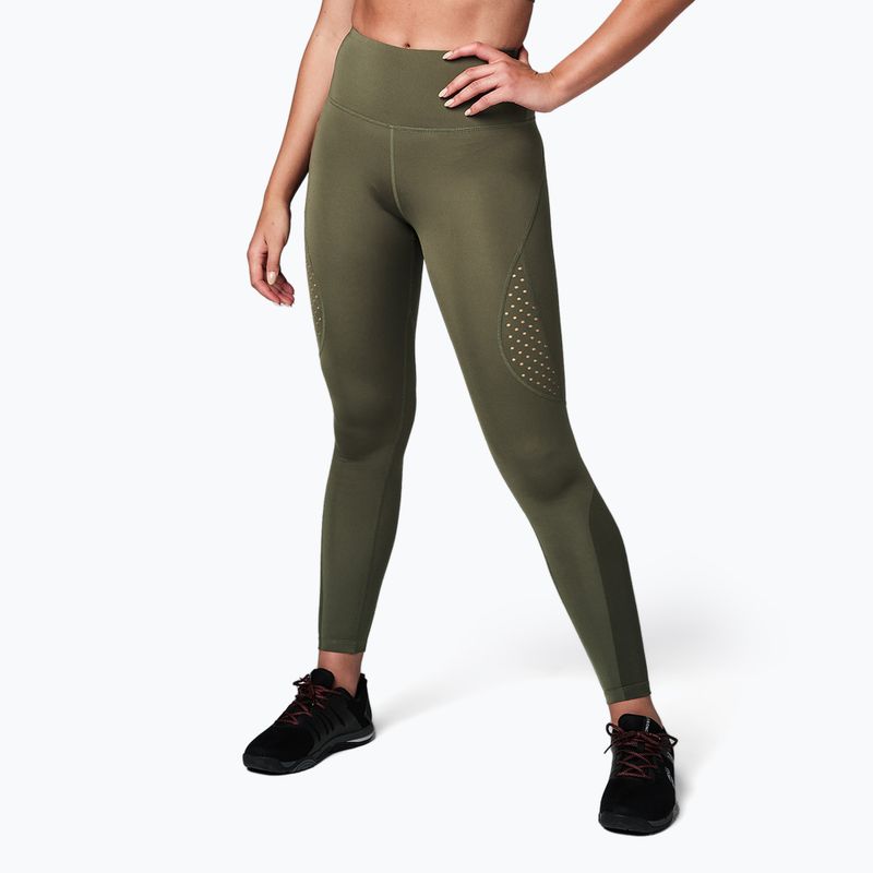 Dámske tréningové legíny STRONG ID Performance zelené Z1B01250 2