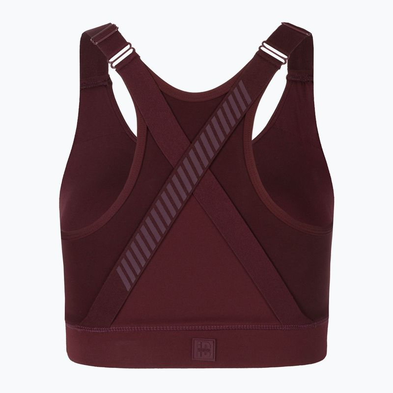 Fitness podprsenka STRONG ID Active Adjustable bordová Z1T02685 7