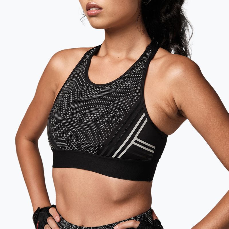Fitness podprsenka STRONG ID Make The Cut čierno-sivá Z1T02692 3
