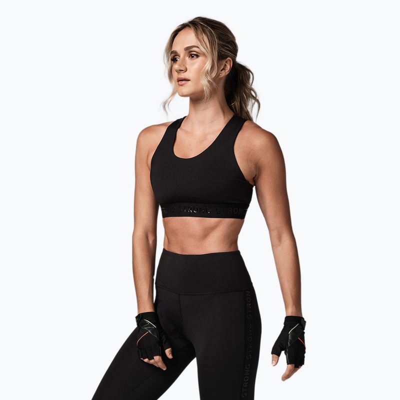 STRONG ID Essential Športová fitness podprsenka čierna Z1T02694 2