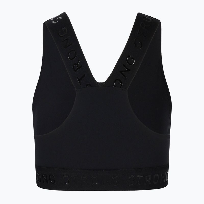 STRONG ID Essential Športová fitness podprsenka čierna Z1T02694 6