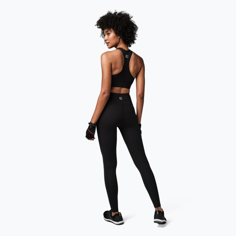 STRONG ID Make The Cut-Out fitness podprsenka čierna Z1T02555 2