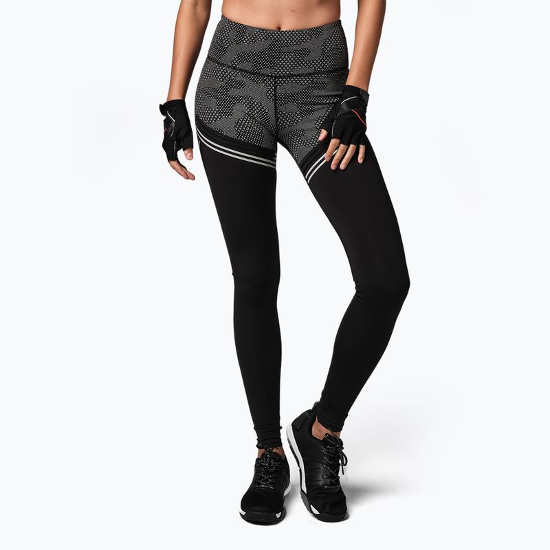 Dámske legíny STRONG ID Performance black-grey Z1B01337 2