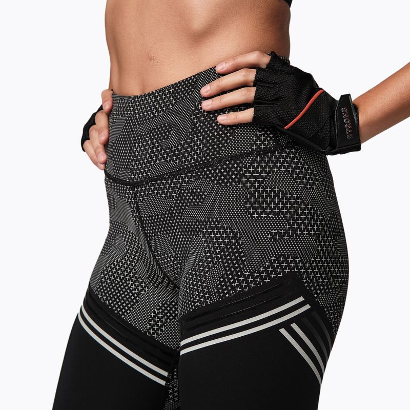 Dámske legíny STRONG ID Performance black-grey Z1B01337 5