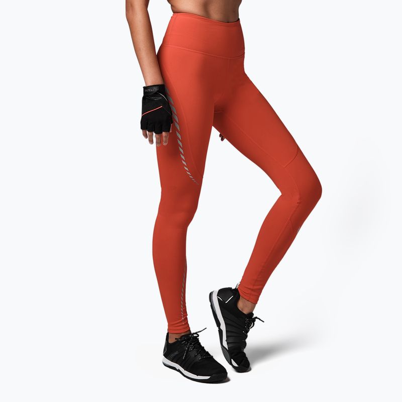 Dámske tréningové legíny STRONG ID orange Z1B01261 2