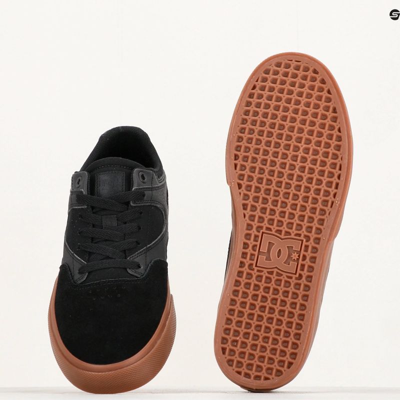Pánske topánky DC Kalis Vulc black/black/gum 10