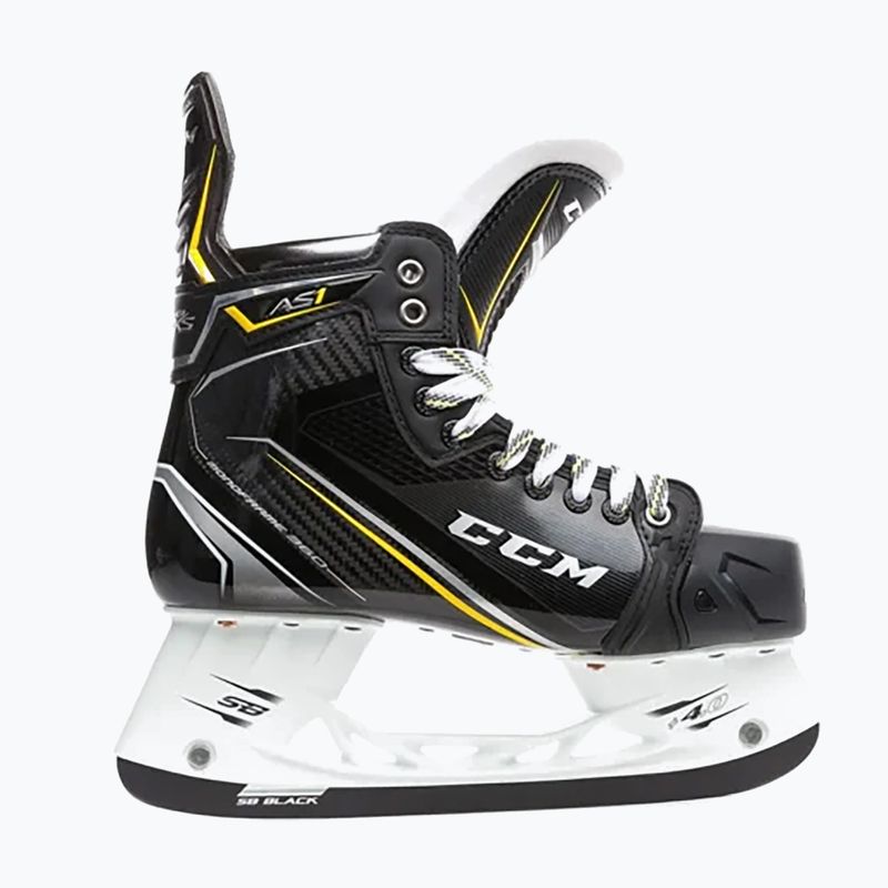Pánske hokejové korčule CCM Super Tacks AS1 SR D black