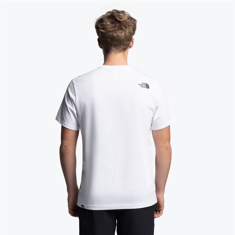 Pánske trekingové tričko The North Face Easy white NF0A2TX3FN41 4
