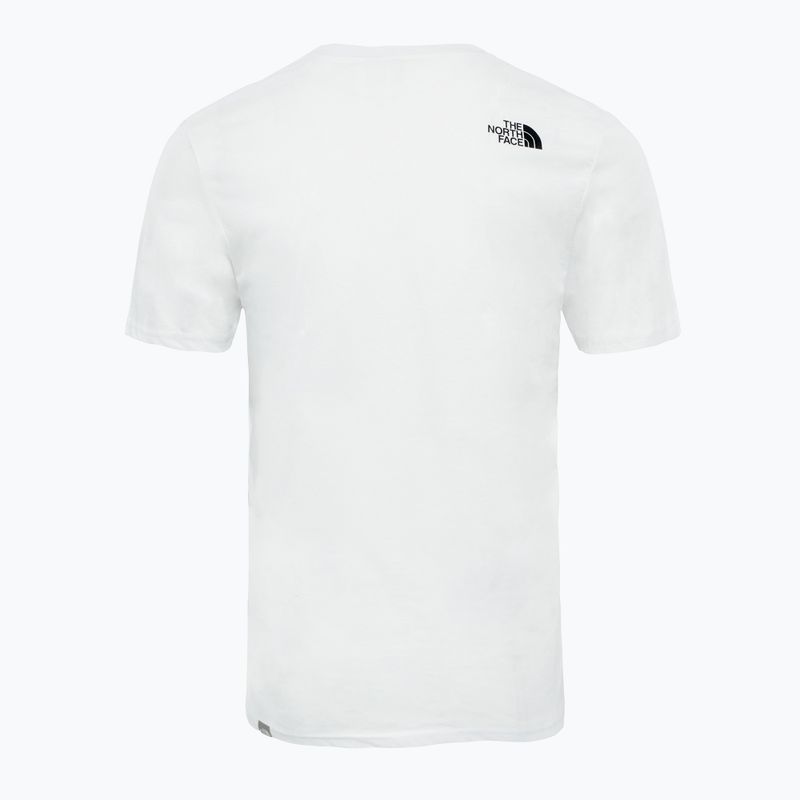 Pánske trekingové tričko The North Face Easy white NF0A2TX3FN41 9