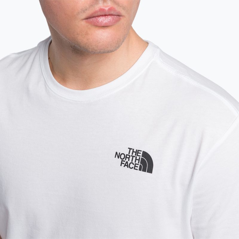 The North Face Redbox pánske trekingové tričko biele NF0A2TX2FN41 5