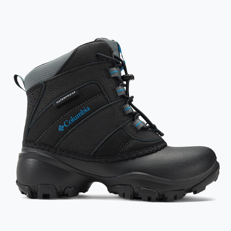 Columbia Rope Tow III WP Boy detské snehové topánky black/dark compass 2