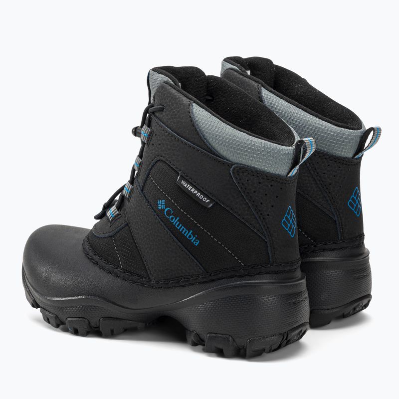 Columbia Rope Tow III WP Boy detské snehové topánky black/dark compass 3