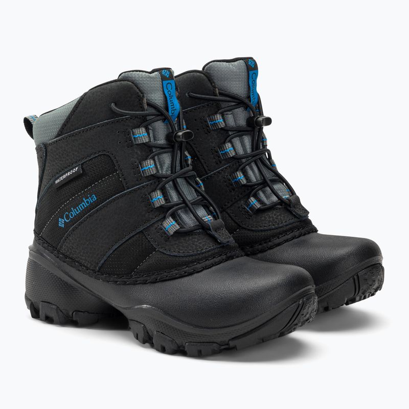 Columbia Rope Tow III WP Boy detské snehové topánky black/dark compass 4