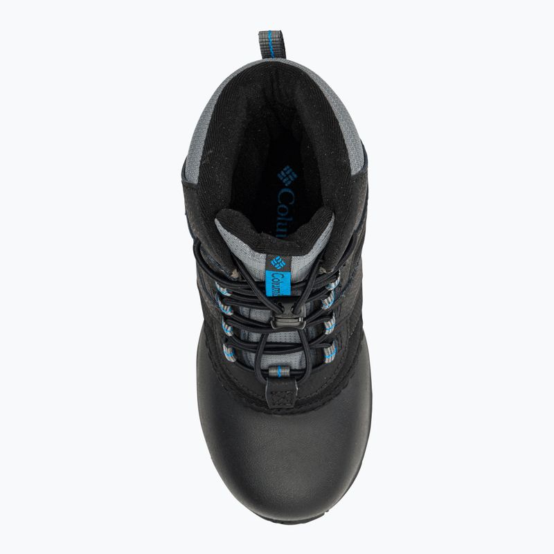 Columbia Rope Tow III WP Boy detské snehové topánky black/dark compass 6
