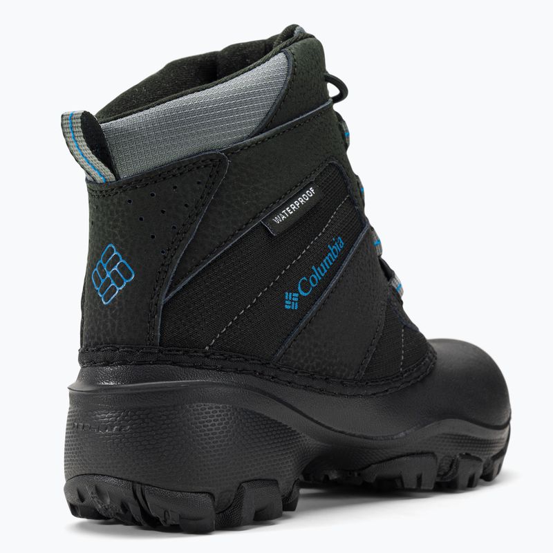 Columbia Rope Tow III WP Boy detské snehové topánky black/dark compass 9