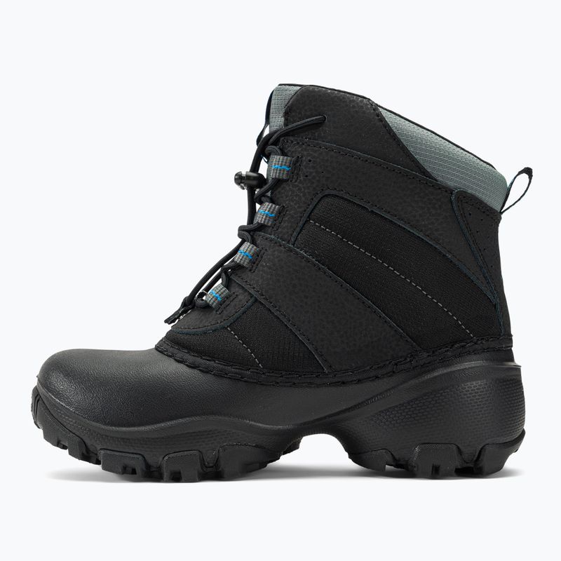 Columbia Rope Tow III WP Boy detské snehové topánky black/dark compass 10